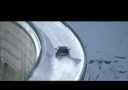 Der Audi RS Q3 im Schnee  