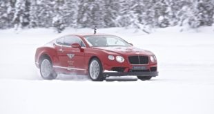Bentley kehrt 2013 mit Power on Ice nach Finnland zurück