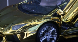 Mini-Lamborghini aus Gold - für 5,5 Millionen Euro  